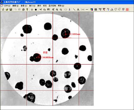 金相显微测量图片