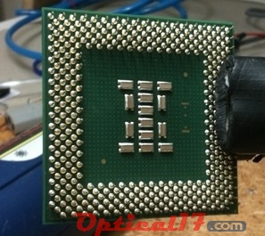 显微镜解剖CPU Pentium III